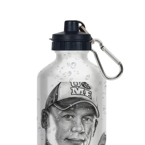 600x600 John Cena Sketch Art Wwe Sipper Water Bottle - Wwe John Cena Sketch