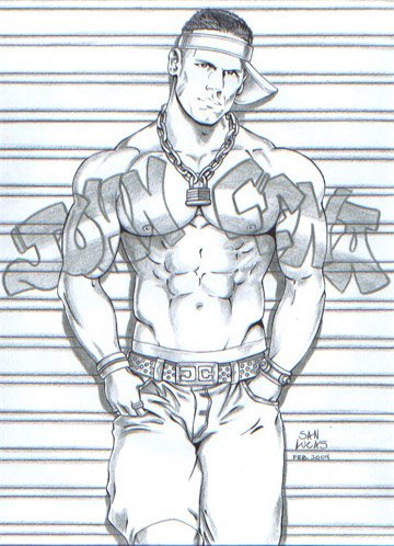 360x498 Wwe Jhon Jonh Jone Cena - Wwe John Cena Sketch