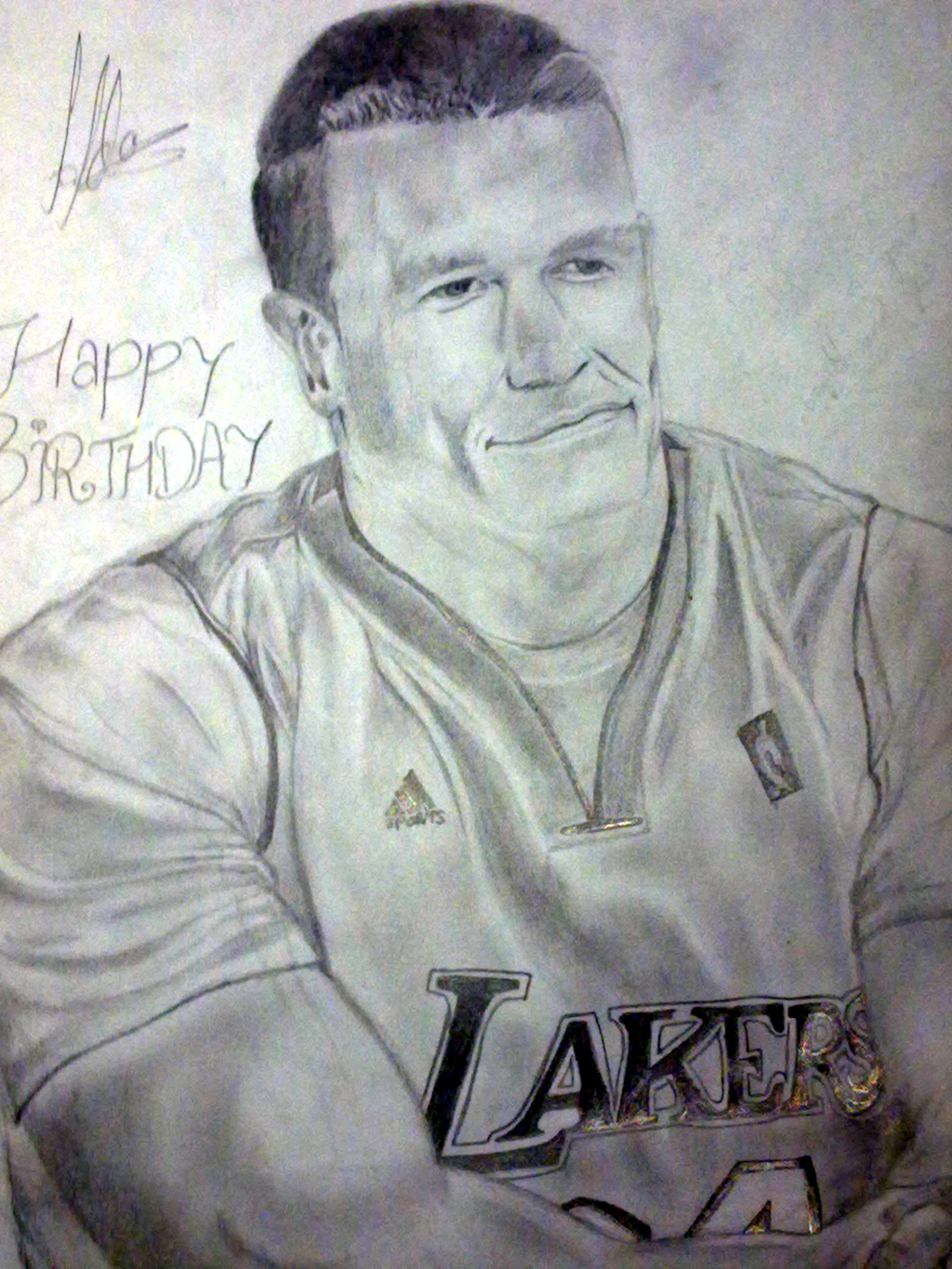 1024x1365 Wwe Images My John Cena B Day Sketch! Hd Wallpaper And Background - Wwe John Cena Sketch