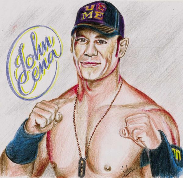 Wwe John Cena Sketch at Explore collection of Wwe