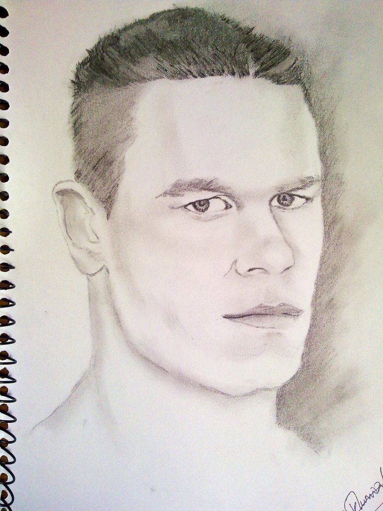 774x1032 How To Draw Wwe John Cena - Wwe John Cena Sketch