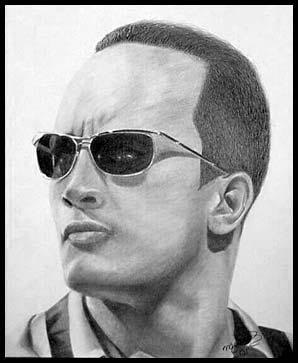 298x363 The Rock Sketch - Wwe Sketch