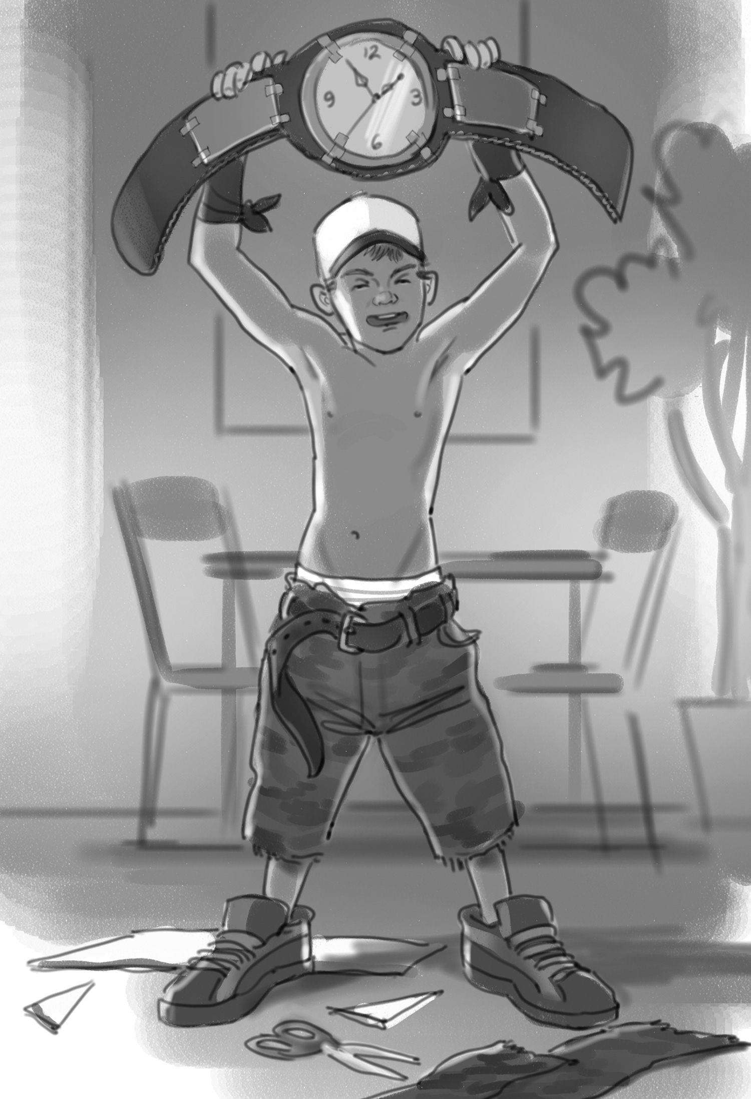 1500x2196 V1tal - Wwe Sketch