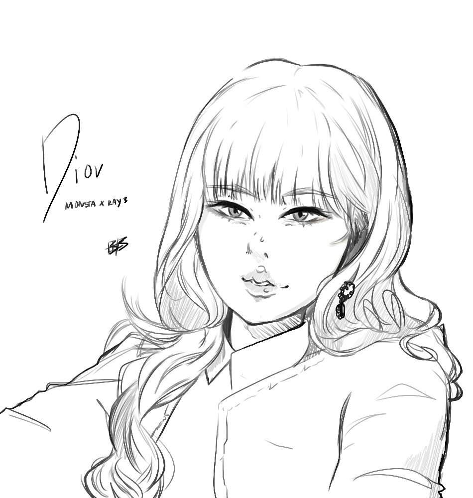 950x1000 Monsta X Ray 3 Dior Sketch Monbebe Amino - X Ray Sketch