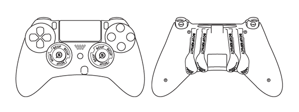 Xbox Controller Drawing Easy