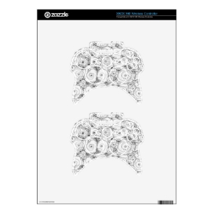307x307 Pencil Drawing Gaming Skins Amp Accessories Zazzle - Xbox Controller Sketch