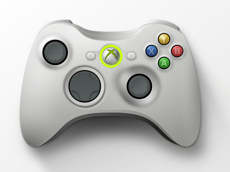800x600 Xbox Controller Sketch Freebie - Xbox One Controller Sketch