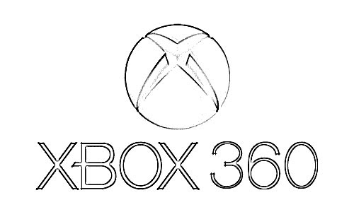 500x300 Xbox 360 Logo Sketch - Xbox Sketch