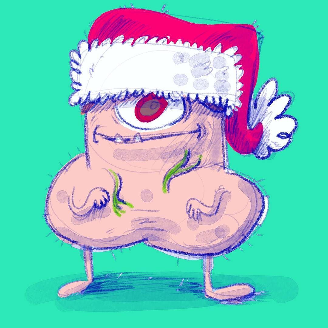 1080x1080 Last Christmas Monster. Shawty Mcgrrfson . - Xmas Sketches