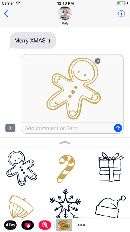 422x750 Xmas Sketches Doodle Style By Thorsten Karras - Xmas Sketches