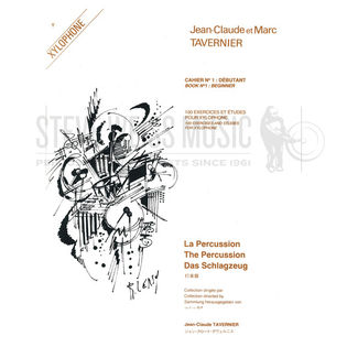 315x315 Tavernier 100 Exercises Amp Etudes For Xylophone 1 Mallet - Xylophone Sketch