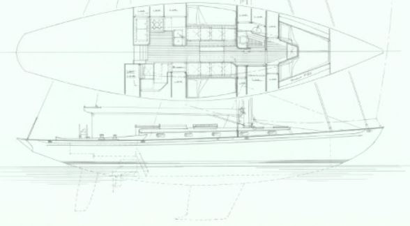 588x324 Old Amp New Proposal Sketch - Yacht Sketch