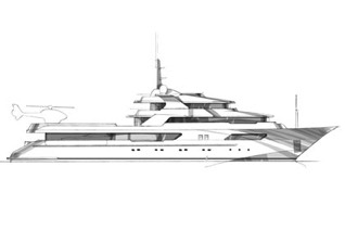 318x212 Siewert Yacht Design - Yacht Sketch