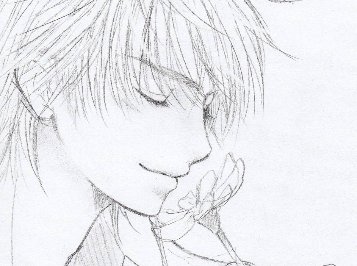 1200x894 Original Hand Drawn Illustrations Flower . Man ..2 Pencil Sketch - Yahoo Sketch