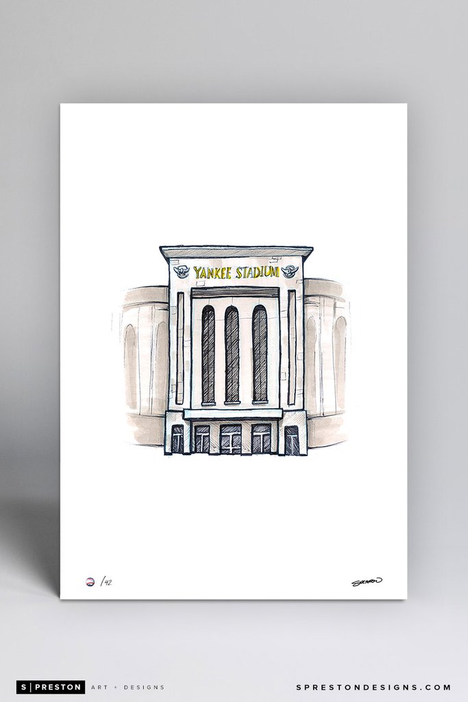 683x1024 Yankee Stadium - Yankee Stadium Sketch