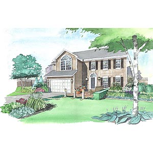 300x300 Landscape Plans - Yard Sketch