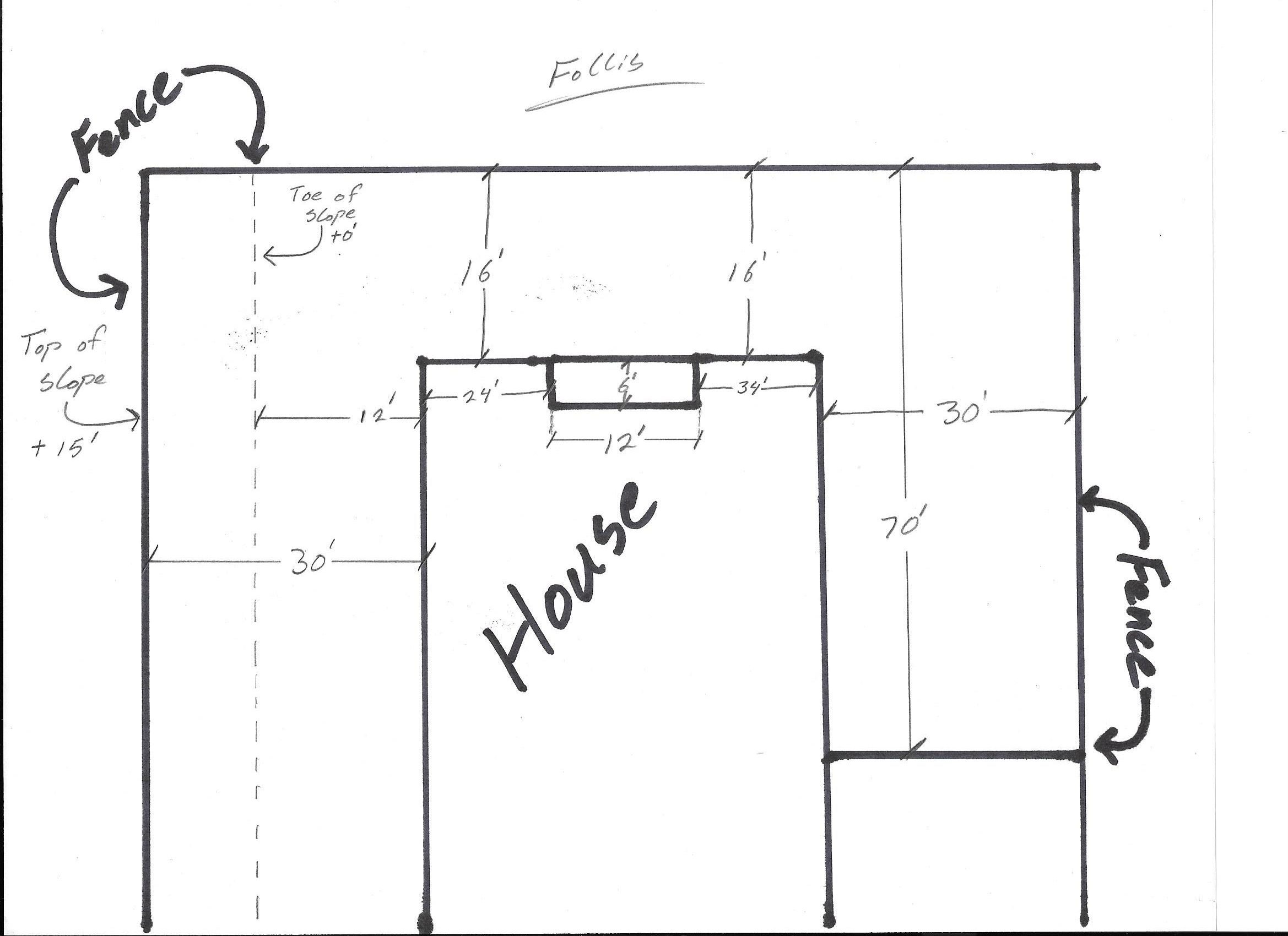 2338x1700 Sample Yard Sketch Pool Design Pro - Yard Sketch