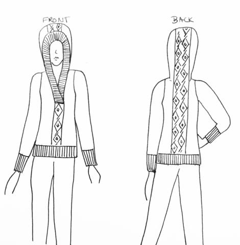 470x480 From Sketch To Stitches - Yarn Sketch