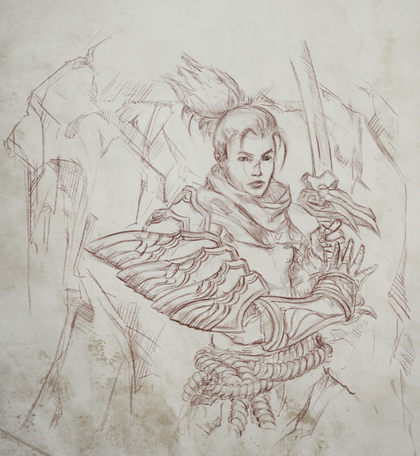 1471x1600 Leonardo Sartorelli Yasuo Sketch - Yasuo Sketch