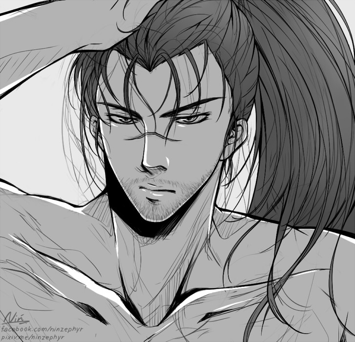 Yasuo Sketch at PaintingValley.com | Explore collection of Yasuo Sketch