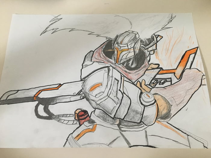 700x525 Project Yasuo Drawing I Did - Yasuo Sketch