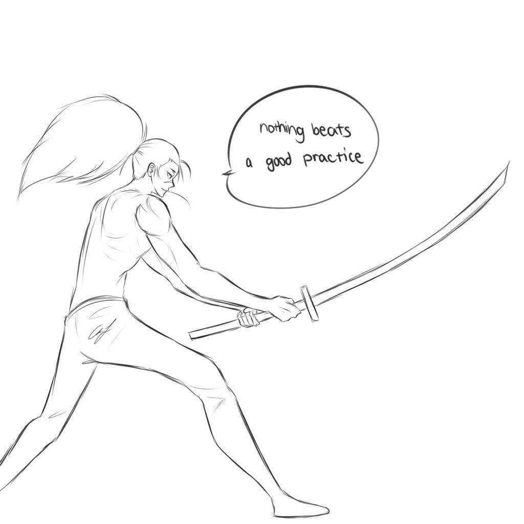 1024x1024 Quick Yasuo Sketch League Of Legends Official Amino - Yasuo Sketch