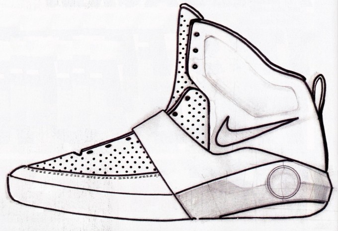 680x465 Early Nike Air Yeezy Concept Mark Smith Conceptkicks - Yeezy Sketch
