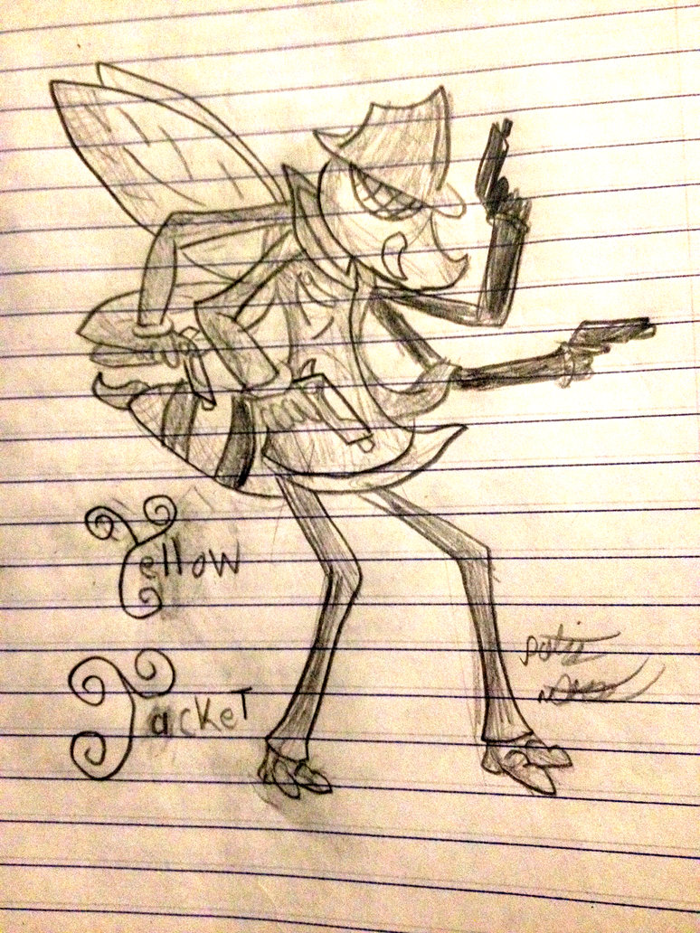 774x1032 Yellow Jacket The Mediocre Mobster By Flamingsalyut - Yellow Jacket Sketch