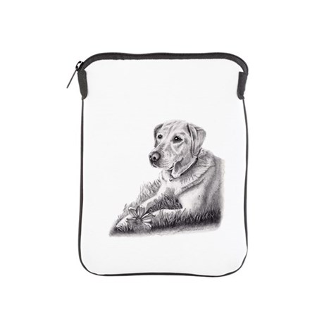460x460 Dog Yellow Lab Tablet Covers - Yellow Lab Sketch