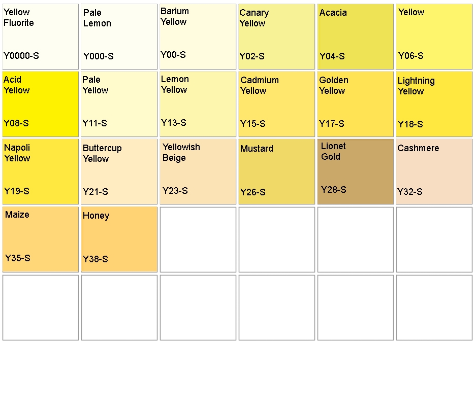935x818 Copic Sketch Markers - Yellow Sketch