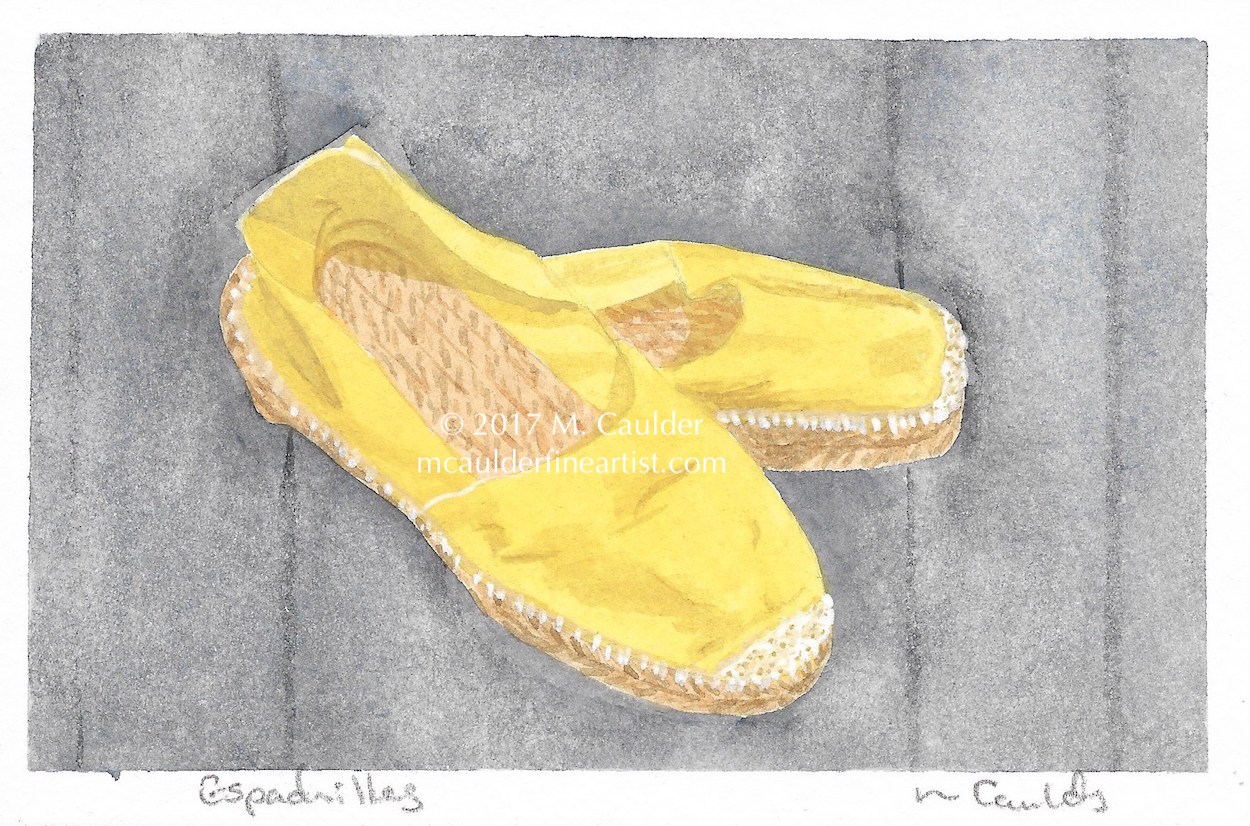 1250x826 Sketches And Studies M. Caulder Fine Artist - Yellow Sketch