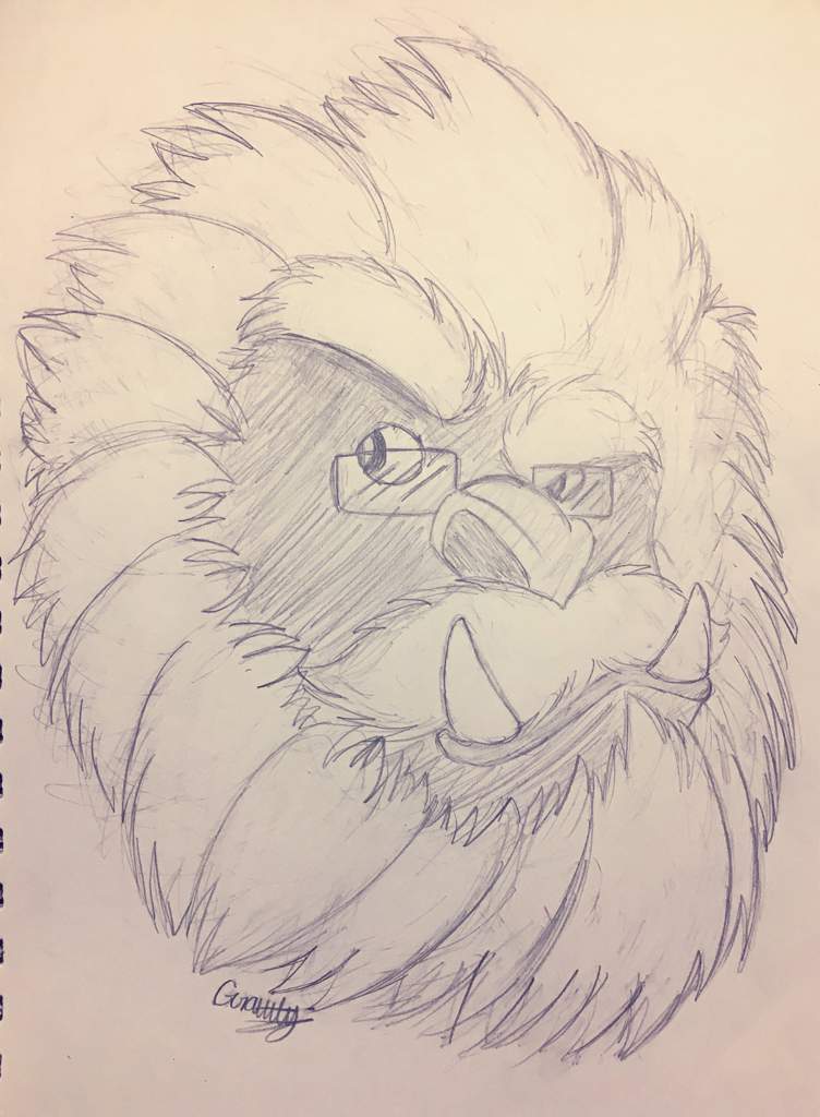 752x1024 Yeti Winston - Yeti Sketch