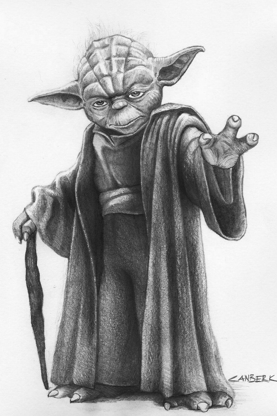 900x1350 Master Yoda By Leatris - Yoda Sketch