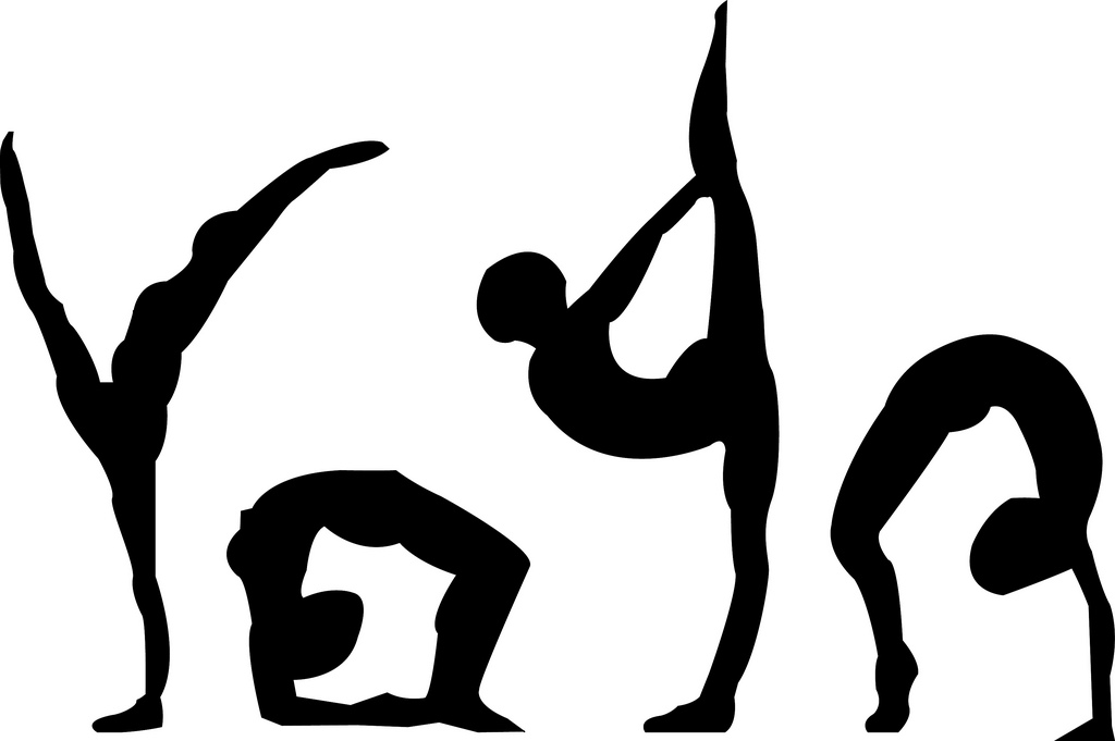 1024x681 Yoga Figures After Doing A Bunch Of Random Sketches To - Yoga Pose Sketch