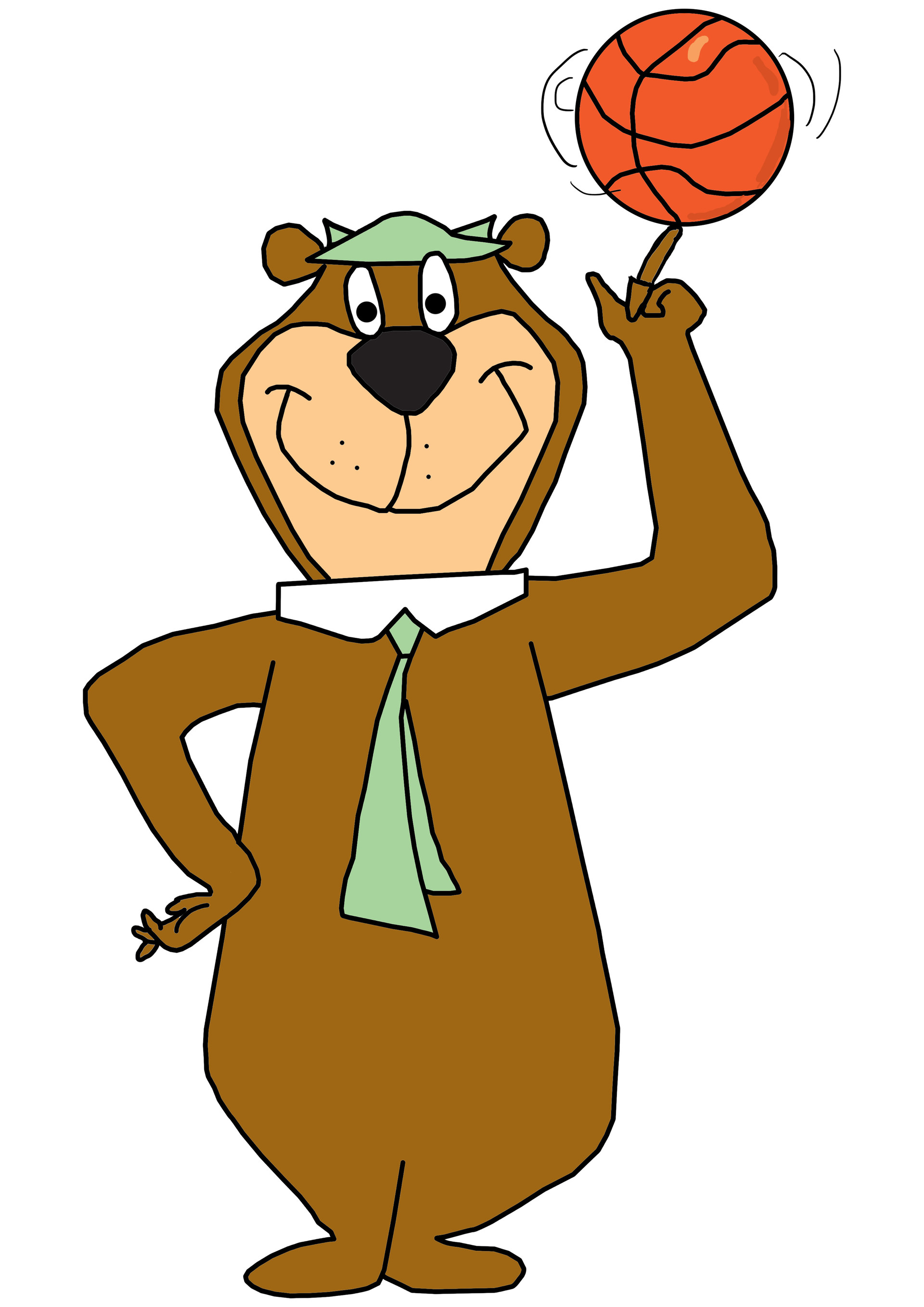 1920x2715 Joey Nickless - Yogi Bear Sketch