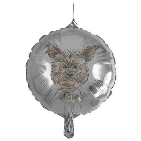 460x460 Yorkie Balloons - Yorkshire Terrier Sketch