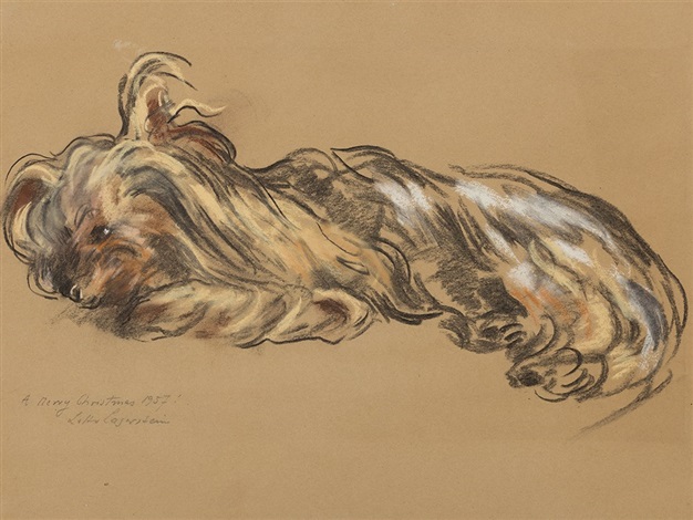 626x470 Yorkshire Terrier, Sweden By Lotte Laserstein On Artnet - Yorkshire Terrier Sketch