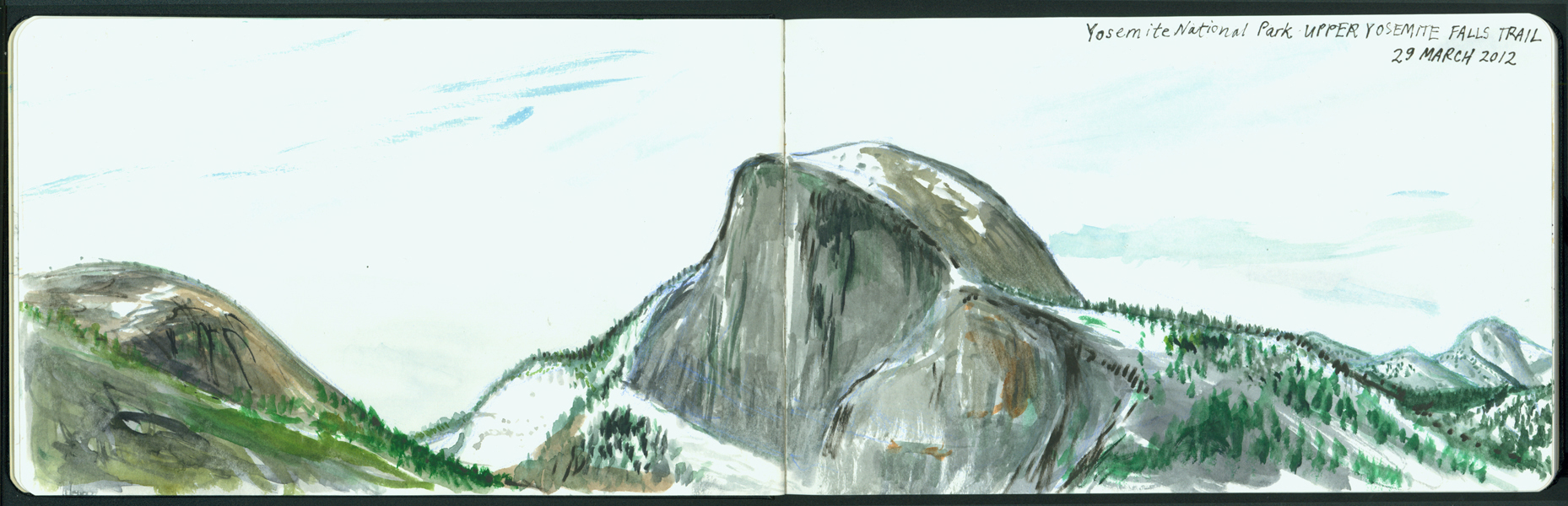 1858x600 Yosemite Sketch - Yosemite Sketch