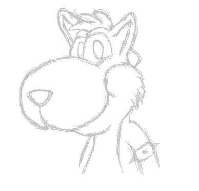 388x371 Ookami - Yoshi Sketch