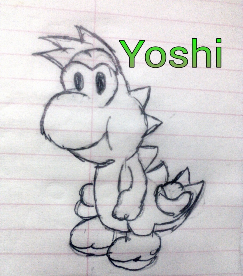 800x909 Sketches Yoshi Sketch - Yoshi Sketch