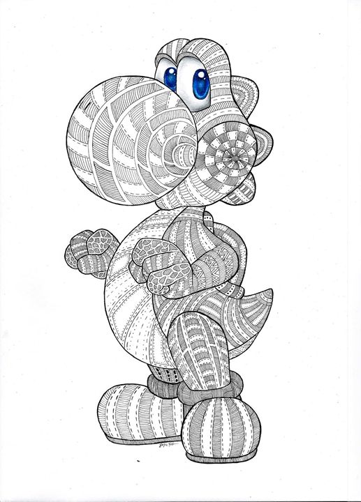 517x720 Yoshi - Yoshi Sketch