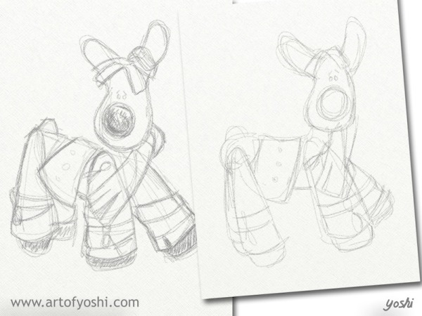 600x450 Heart Of Yoshi - Yoshi Sketch