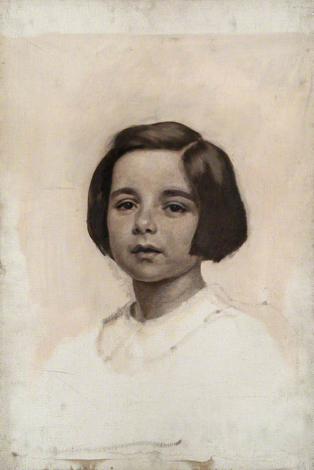 632x944 Portrait Sketch Of A Young Girl Art Uk - Young Girl Sketch