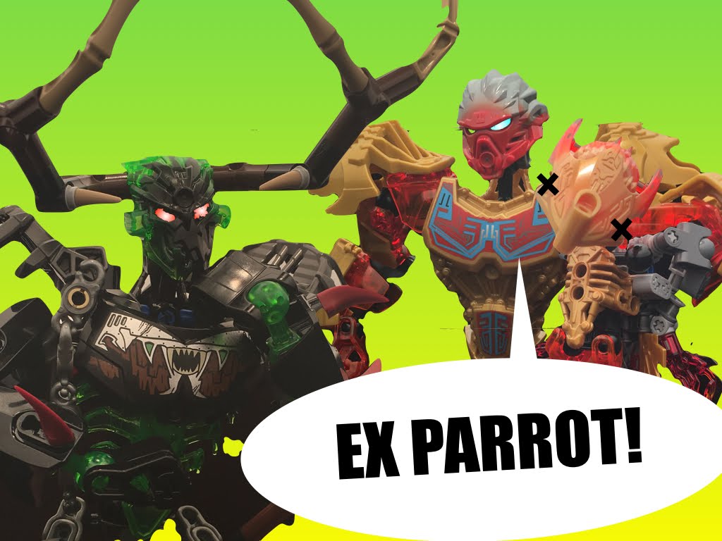 1024x768 Lego Bionicle The Dead Parrot Sketch - Youtube Parrot Sketch