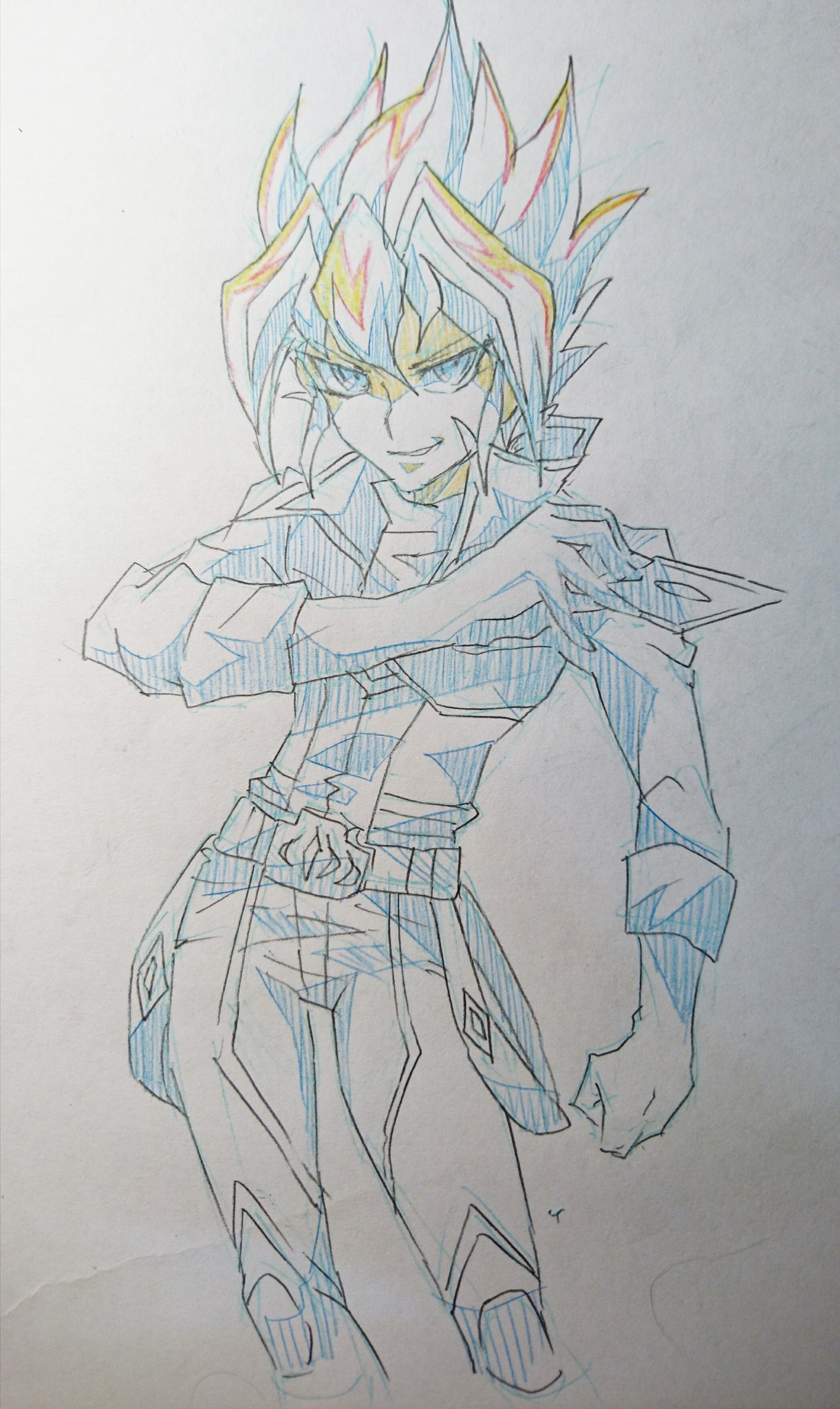 1221x2048 Image - Yugioh Sketch