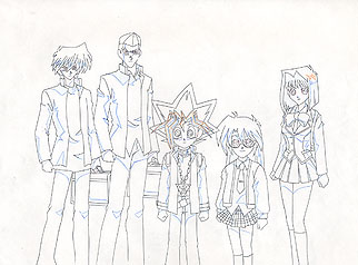 322x238 Yugioh Duel Monsters - Yugioh Sketch