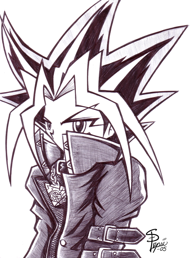 744x1000 Yu Gi Oh Sketch By Saintpepsi - Yugioh Sketch