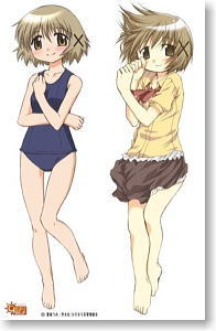 196x300 Hidamari Sketch Yuno Holding Dakimakura Cover (Anime Toy - Yuno Hidamari Sketch