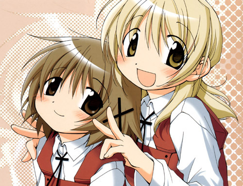 500x384 Hidamari Sketch Images Yuno Amp Miyako Wallpaper And Background - Yuno Hidamari Sketch