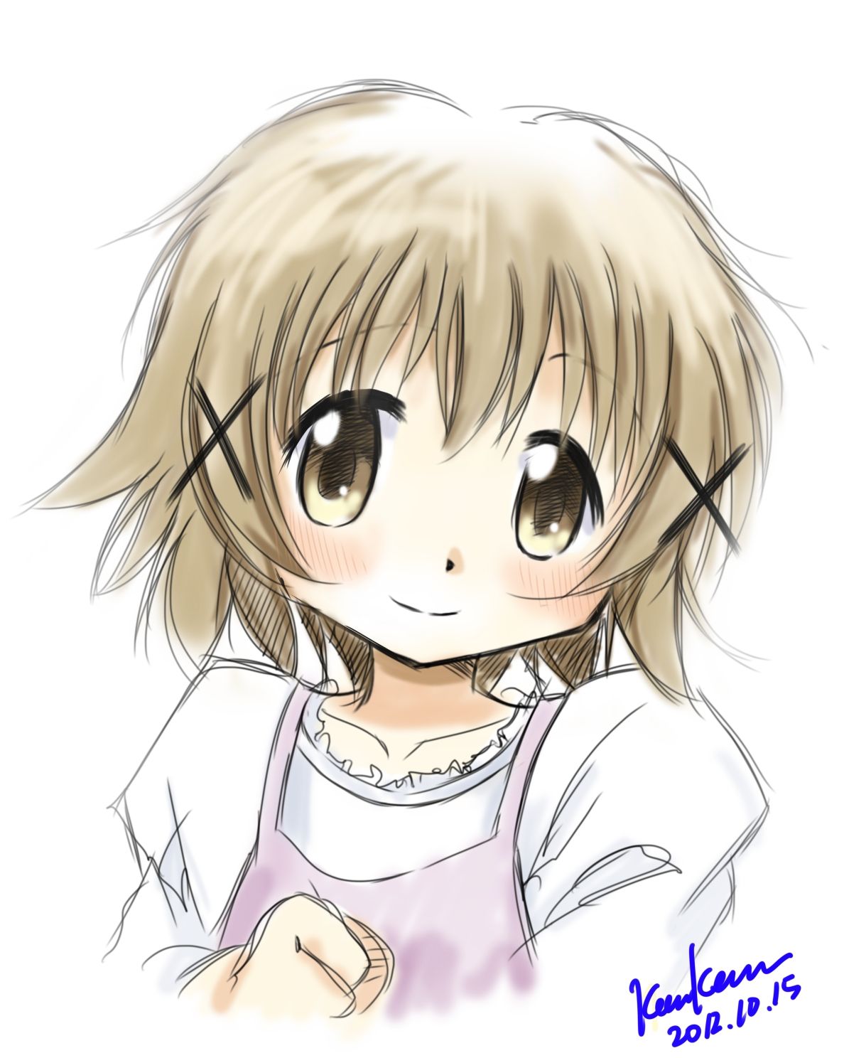 1188x1488 Artist Kem Kem Hidamari Sketch Yuno Kem Kem - Yuno Hidamari Sketch